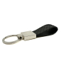 Preview: Trixi Gronau, key chain, Titus, snake leather, black
