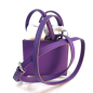 Preview: Talel Tote Bag triangle M purple, with strap