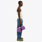 Preview: Talel Tote Bag triangle M purple, style