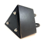 Preview: Talel Tote Bag triangle S schwarz, back