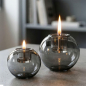 Preview: Tenderflame Kerze Globus graphite Gift Set, style
