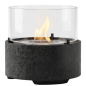Preview: Tenderflame Candle Cafe 18 Lava black. front