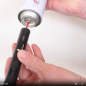 Preview: Tenderflame Pen Torch Lighter Feuerzeug in schwarz, Betankung