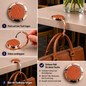 Preview: Trixi Gronau Taschenbutler ERIN rosegold Dollaro orange