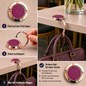 Preview: Trixi Gronau Taschenbutler ERIN rosegold Dollaro pink
