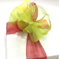 Preview: Geschenkband, Band, Organza, 70mm, grün, style