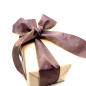 Preview: Geschenkband, Change, 2tone, aubergine, 38 mm, style