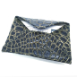 Preview: MIRA, mini envelope for businesscards, fine printed calfskin, green