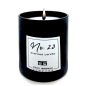 Preview: Trixi Gronau, Duftkerze No. 23, schwarzes Glas