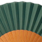 Preview: Vera Pilo, Fan, MINI ECOLOLO, wooden frame,  darkgreen, detail