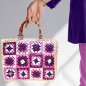 Preview: Trend tote, Carol multicolore, gehäckelt, style