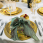 Preview: Geschenkband, Crushente 70mm in peacock, style