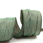Preview: Geschenkband, Crushente 70mm in peacock