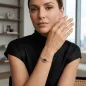 Preview: a cuckoo moment bracelet Lipsy rosegold Rochen aubergine, style