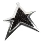 Preview: a cuckoo Moment, Ketten Anhänger Stern, Sterlingsilber, schwarzes Rochen,