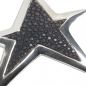Preview: a cuckoo Moment, Ketten Anhänger Stern, Sterlingsilber, grau Rochen, detail