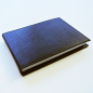 Preview: Trixi Gronau COCO Etui Leder schwarz mit Block