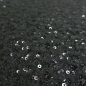 Preview: Katharina Hovmann, iPad Case black, detail view, sequins