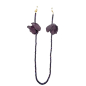 Preview: I-Conically- eyeglass chain Can Can purple, front
