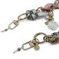 Preview: I-Conically- eyeglass chain Vogue pink, detail