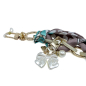 Preview: I-Conically- eyeglass chain Vogue turquoise, detail