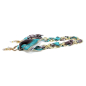 Preview: I-Conically- eyeglass chain Vogue turquoise, side