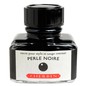 Preview: Jacques Herbin Perle Noire schwarze Tinte im 30-ml-Glasflakon mit Schraubverschluss