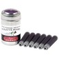 Preview: Jacques Herbin Violette Pensée Aluminiumdose mit sechs violetten Standard-Tintenpatronen