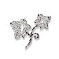 Preview: Tattoo,silber, glitzern, Blume, Marbella, Trixi Gronau