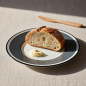 Preview: Reichenbach COLOUR II bread plate grey with sourdough and sea salt