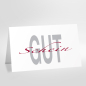 Preview: Gutscheinkarte Druck bordeaux und grau