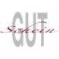Preview: Gutscheinkarte Druck bordeaux und grau, Detail