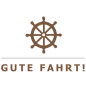 Preview: Trixi Gronau Gute Fahrt in brown driver's license Greeting Card B6, Detail
