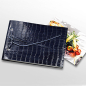 Preview: photo album leather croco embossed blue A5 Trixi Gronau