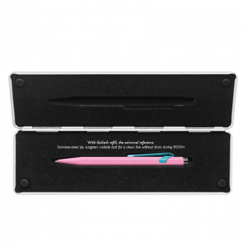 caran d ache 849 Kugelschreiber caran d Ache 849 ballpoint Claim Your Style Hibiskus rosa im Klapp etui