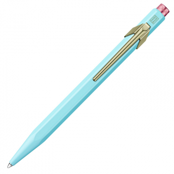 caran d Ache 849 ballpoint Claim Your Style Pale Blue front