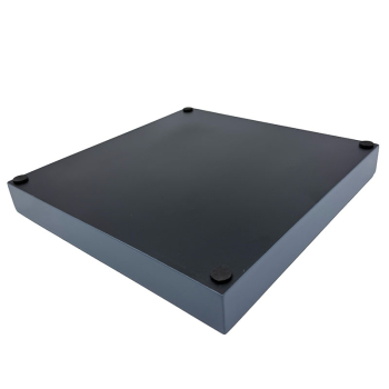 Mini Size Tray, square, paint Lacquer dove grey, back