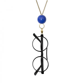 Ana e alex Eyesonoff, necklace, Glasses Chain Boule blue