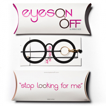 Ana e alex Eyesonoff, necklace,Glasses Chain Boule blue package