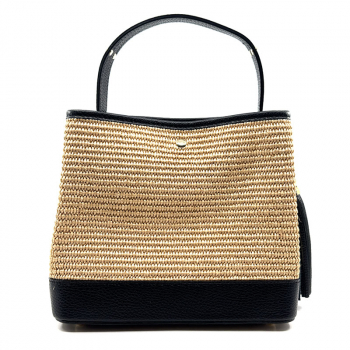 Tote Bag, Vimoda, Clara, Raffia, back