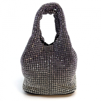 Micro Tote Pixi Kristalle violett verlaufend