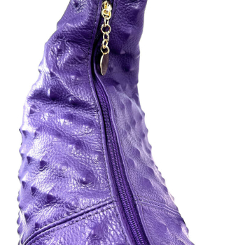 Shoulder Bag Emilia purple, zip