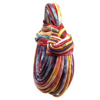 Preview: Tote Calypso Multicolore pink, Knoten,  side