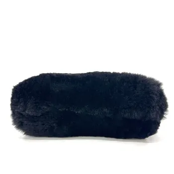 Bonnie Porchette Felltasche Clutch Alice, Nutria braun, Boden