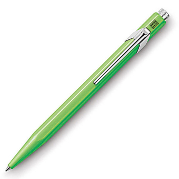 Caran d'Ache ballpoint 849, fluo green