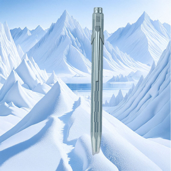 Preview: Caran d'Ache, Kugelschreiber 849 Alpine frost blau, style