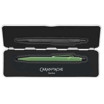 Preview: caran d ache 849 Kugelschreiber caran d Ache 849 ballpoint Claim Your Style 4 claygreen Klapp etui