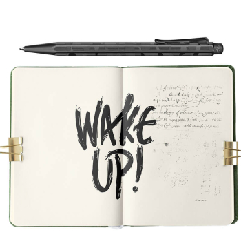 Preview: Caran d'Ache, Kugelschreiber, Ecridor black lines, schwarz, style