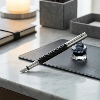 Preview: Füllfederhalter, Caran d'Ache, Varius Ceramic, schwarz, style