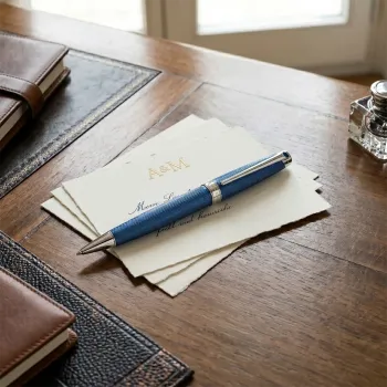 Preview: Caran d'Ache, Leman, Kugelschreiber, Grand bleu, blau, style